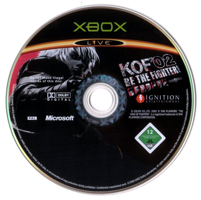 Media for The King of Fighters 2002: Challenge to Ultimate Battle (Xbox)