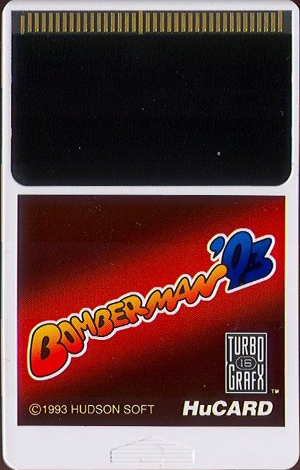 Media for Bomberman '93 (TurboGrafx-16)