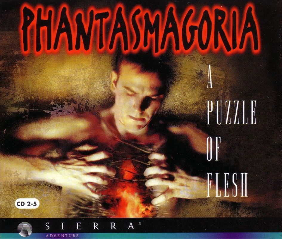 Other for Phantasmagoria: A Puzzle of Flesh (Windows): Jewel Case Disc 2-5 - Front
