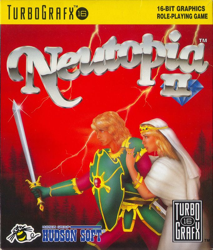 Front Cover for Neutopia II (TurboGrafx-16)