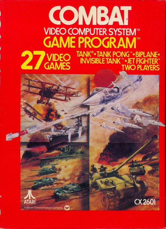 Front Cover for Combat (Atari 2600) (Alternate Cover Art)