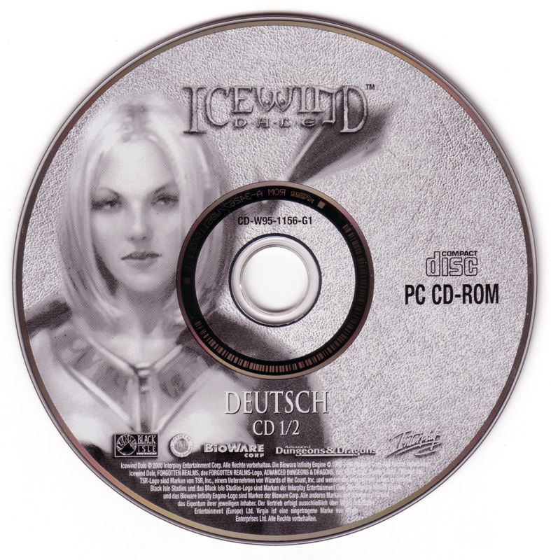 Media for Icewind Dale (Windows): Disc 1