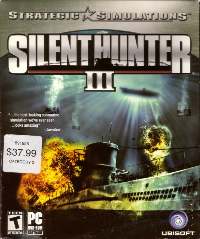 Front Cover for Silent Hunter III (Windows)
