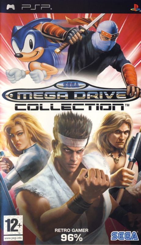 Front Cover for Sega Genesis Collection (PSP)