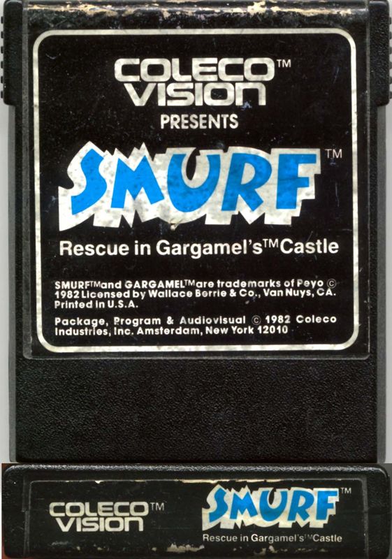 Media for Smurf: Rescue in Gargamel's Castle (ColecoVision)