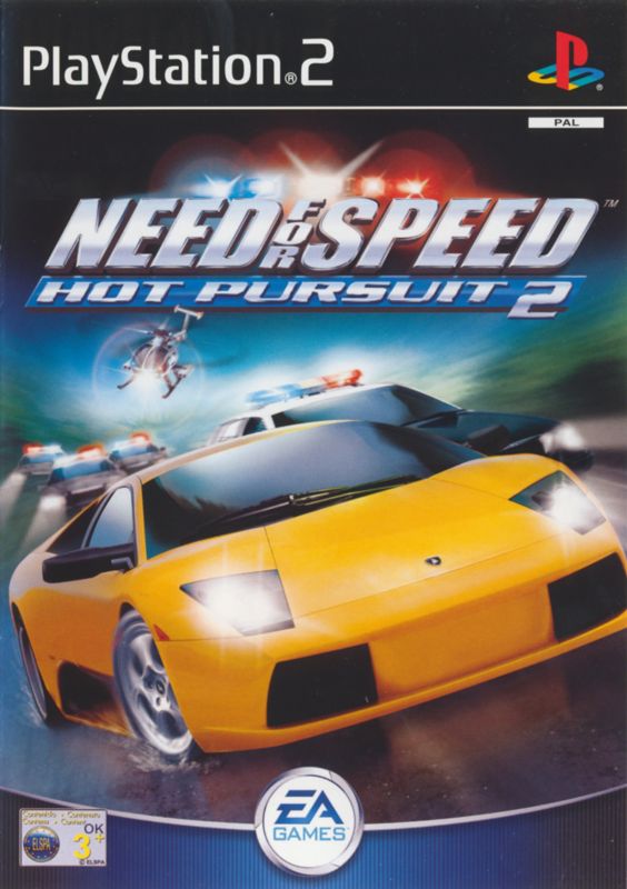Front Cover for Need for Speed: Hot Pursuit 2 (PlayStation 2)