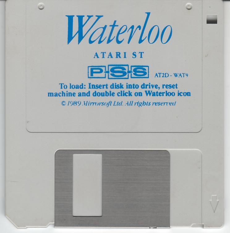 Media for Waterloo (Atari ST)