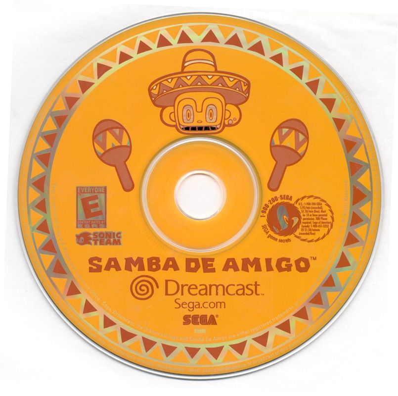 Media for Samba De Amigo (Dreamcast)