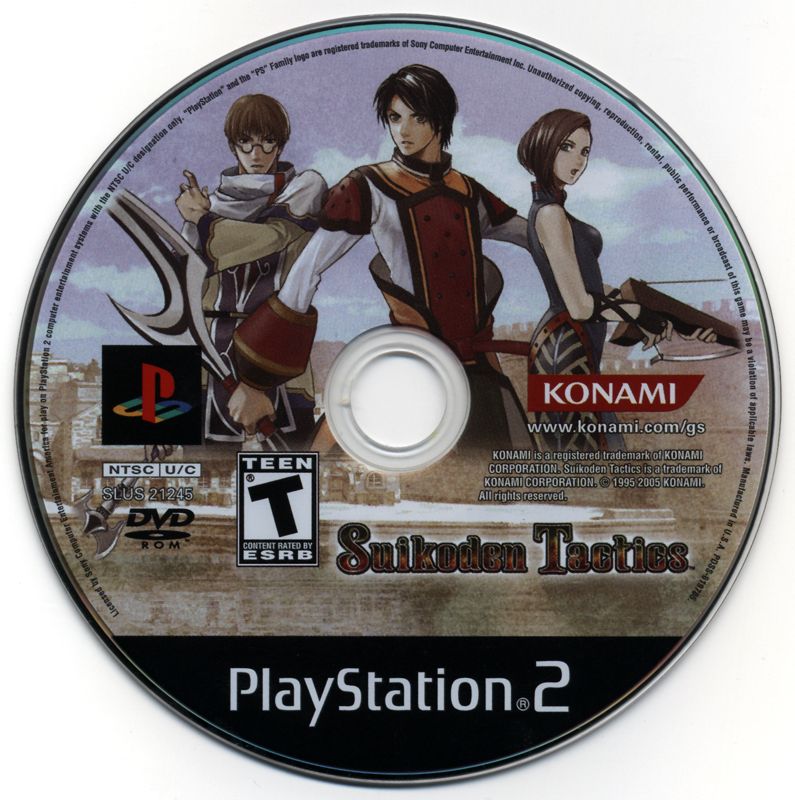 Media for Suikoden Tactics (PlayStation 2)