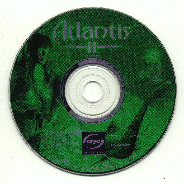 Media for Beyond Atlantis (Windows): Disc 2/4