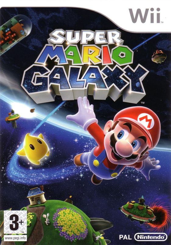 Front Cover for Super Mario Galaxy (Wii)