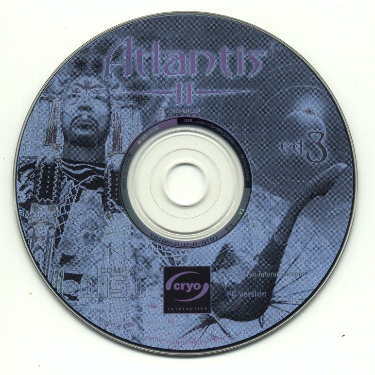 Media for Beyond Atlantis (Windows): Disc 3/4