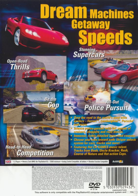 Need for Speed: Hot Pursuit 2 cover or packaging material - MobyGames