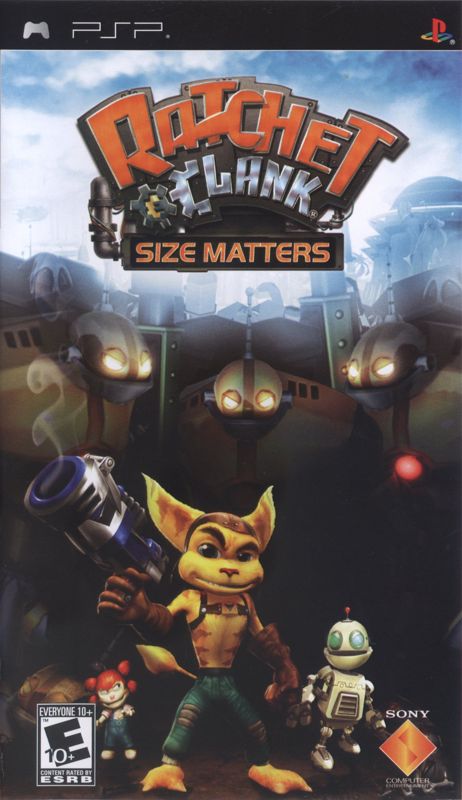 Ratchet & Clank: Size Matters PSP Box Art Cover by Ratchetcomand
