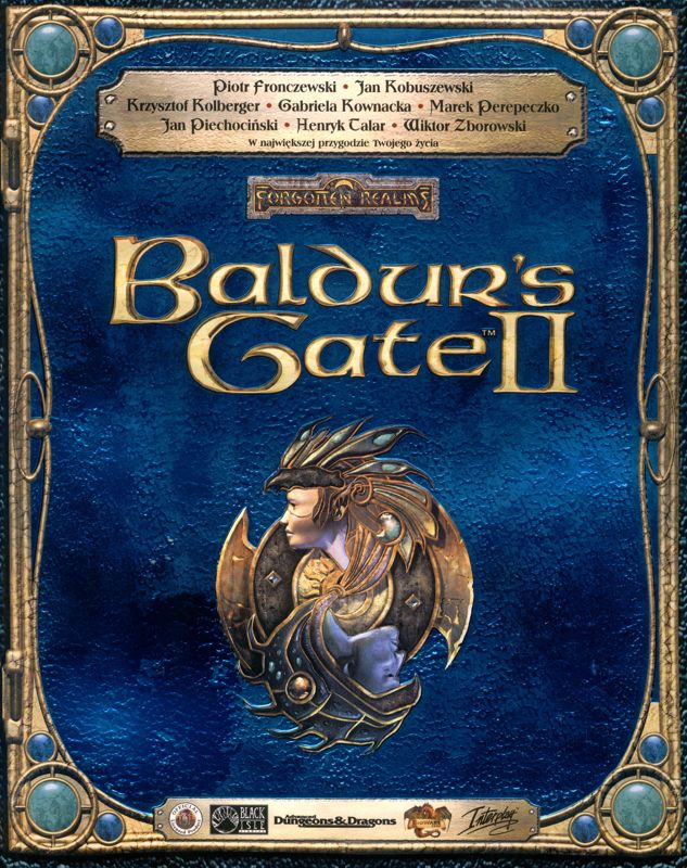 Front Cover for Baldur's Gate II: Shadows of Amn (Windows)