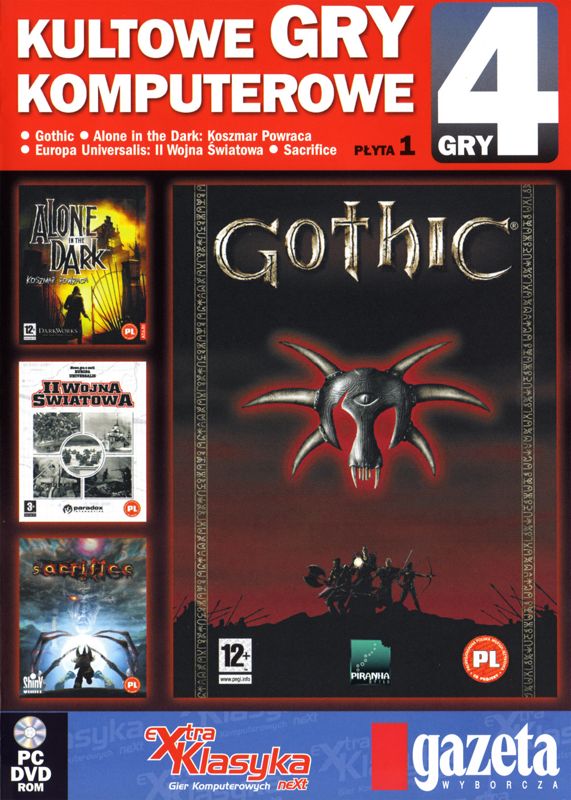 Front Cover for Gothic (Windows) (Bundled with Gazeta Wyborcza #279/2007)