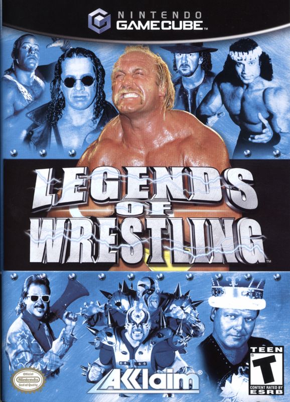 Front Cover for Legends of Wrestling (GameCube)
