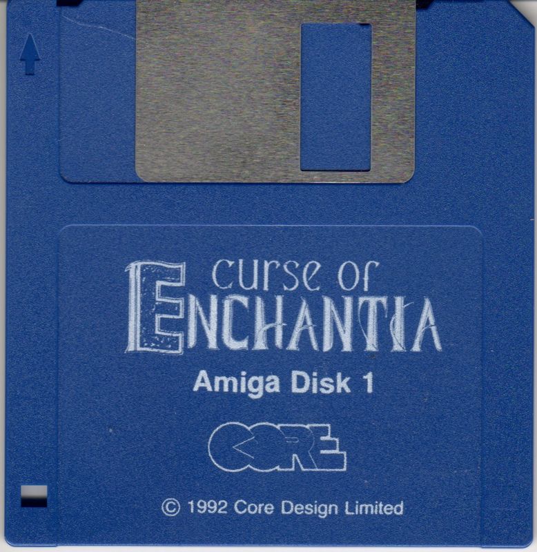 Media for Curse of Enchantia (Amiga): Disk 1/6