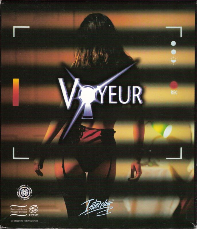 Front Cover for Voyeur (DOS)