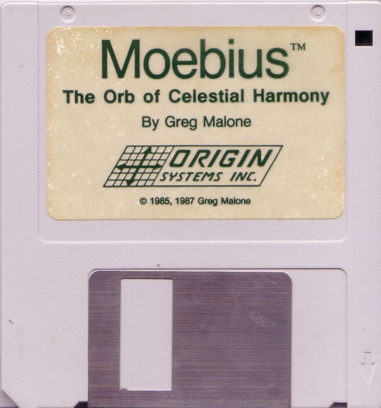 Media for Moebius: The Orb of Celestial Harmony (Amiga)