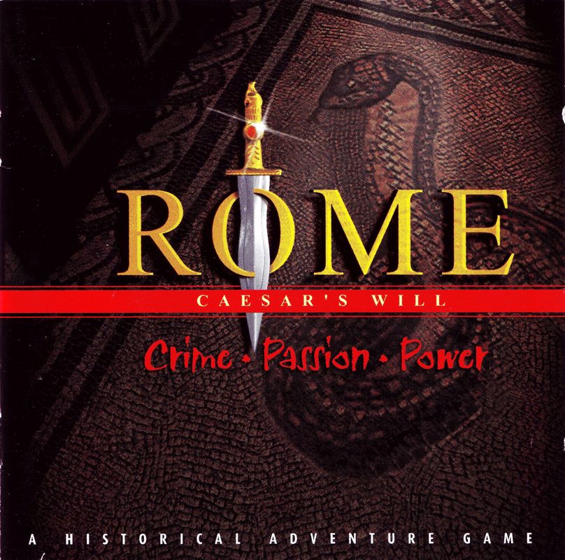 Other for Rome: Caesar's Will (Windows): Jewel Case - Front