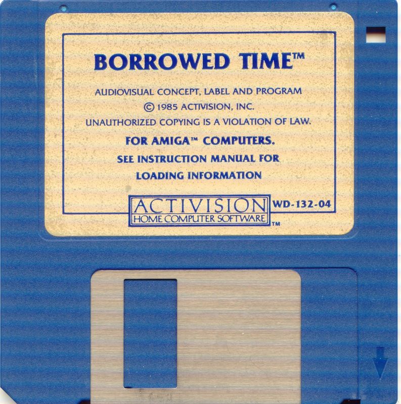 Media for Borrowed Time (Amiga)