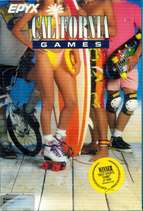 Front Cover for California Games (Amiga)