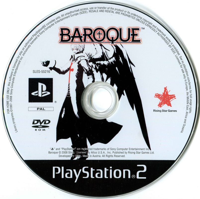 Media for Baroque (PlayStation 2)