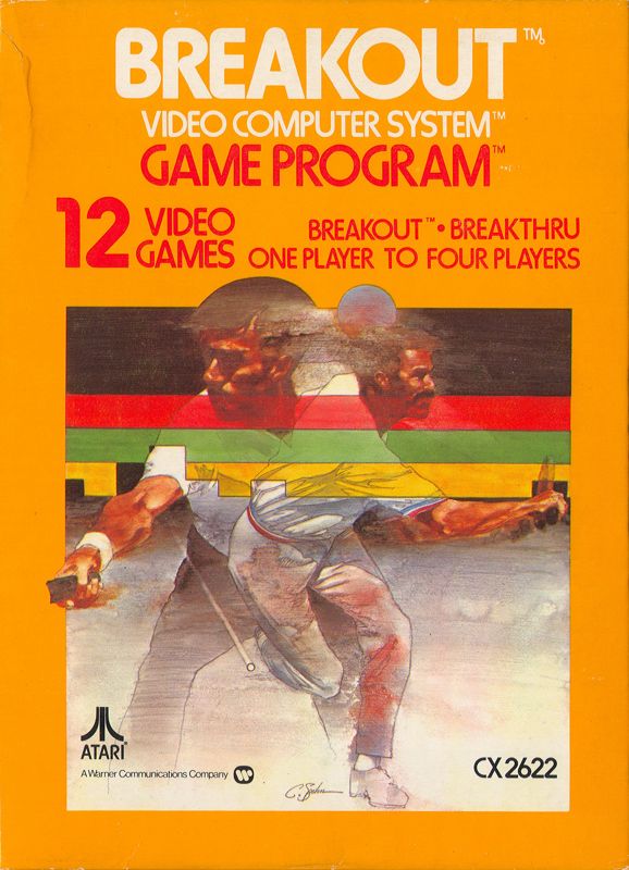 Front Cover for Breakout (Atari 2600)