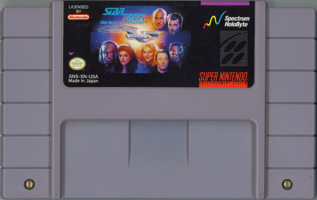 Media for Star Trek: The Next Generation - Future's Past (SNES)