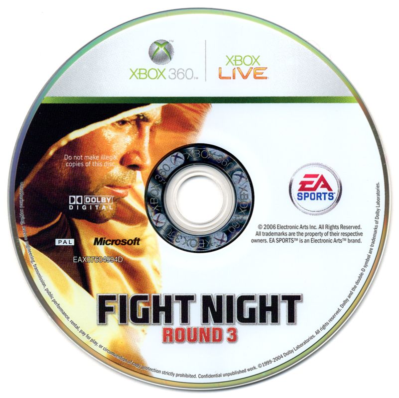 Media for Fight Night Round 3 (Xbox 360)