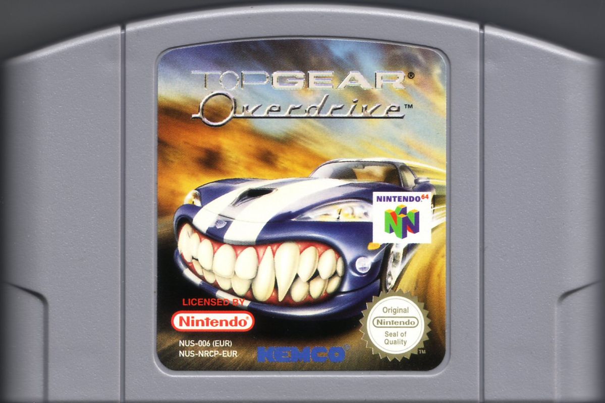 Media for Top Gear: Overdrive (Nintendo 64)