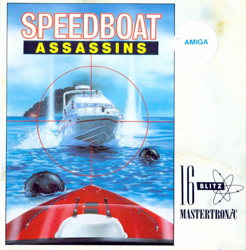 Front Cover for Speedboat Assassins (Amiga) (16 Blitz (Budget release))