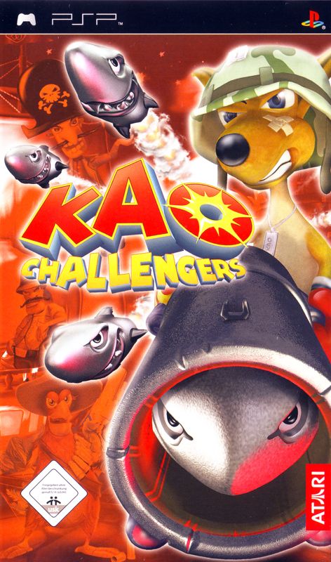 Front Cover for Kao Challengers (PSP)