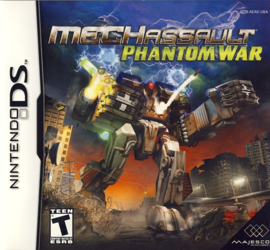 Front Cover for MechAssault: Phantom War (Nintendo DS)