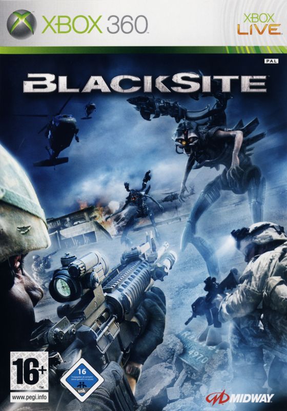 Front Cover for BlackSite: Area 51 (Xbox 360)