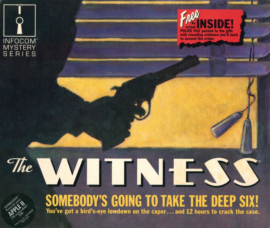 Front Cover for The Witness (Apple II) (Folio Edition)