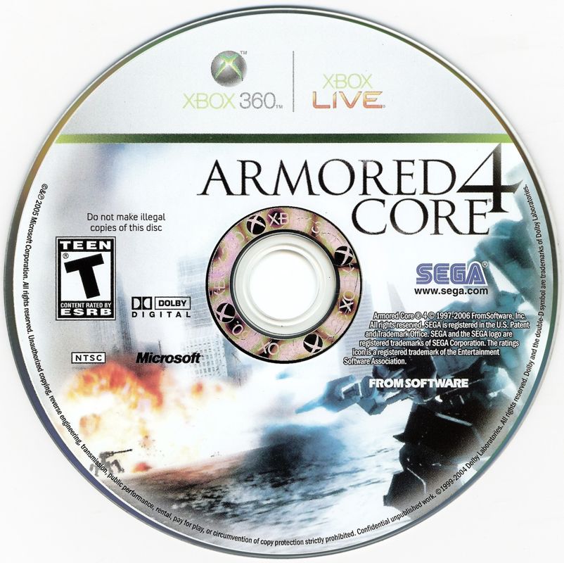 Media for Armored Core 4 (Xbox 360)