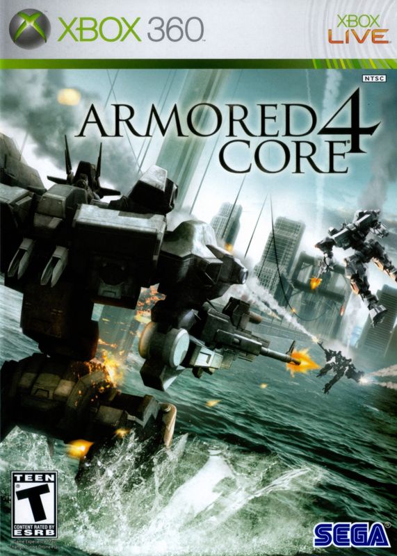 Front Cover for Armored Core 4 (Xbox 360)