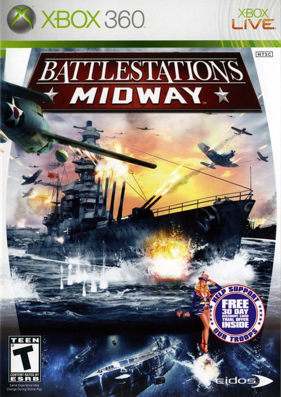 Front Cover for Battlestations: Midway (Xbox 360)