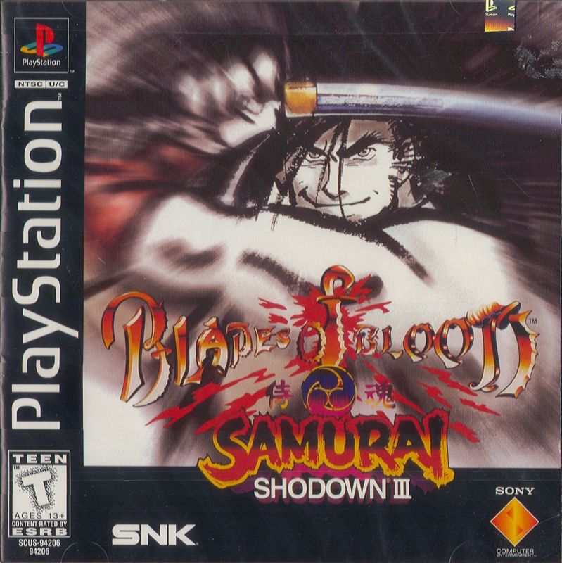 Samurai Shodown III: Blades of Blood cover or packaging material