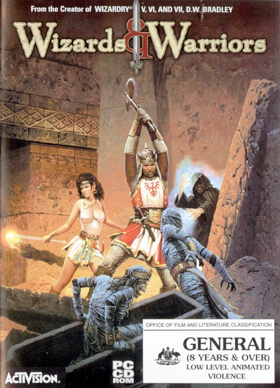 Front Cover for Wizards & Warriors (Windows) (Budget release)
