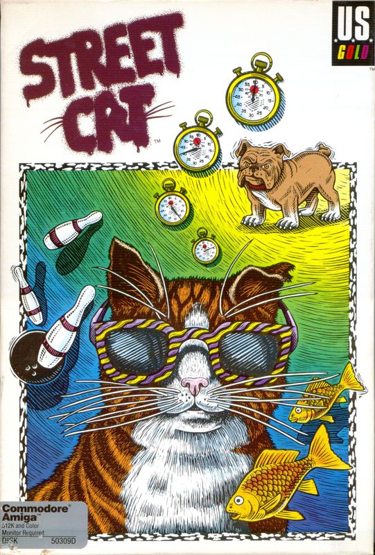 Front Cover for Street Cat (Amiga)