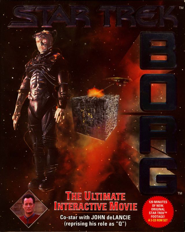 Front Cover for Star Trek: Borg (Macintosh and Windows)