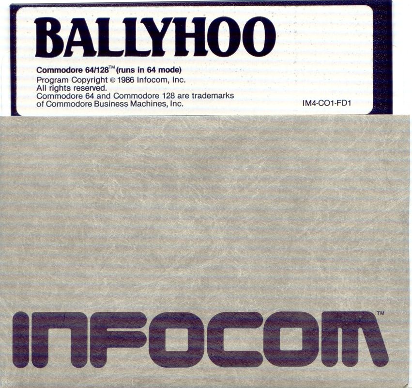 Media for Ballyhoo (Commodore 64)