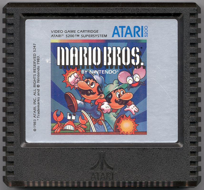 Media for Mario Bros. (Atari 5200)