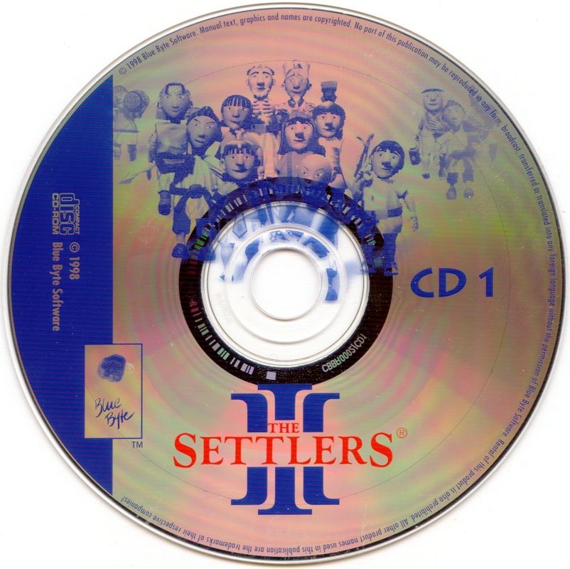 Media for The Settlers III (Windows): Disc 1