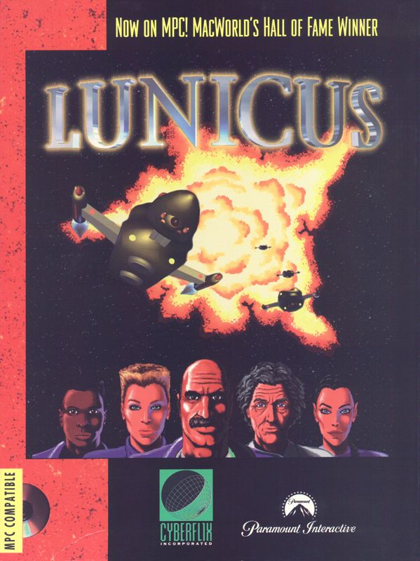Front Cover for Lunicus (Windows 3.x)