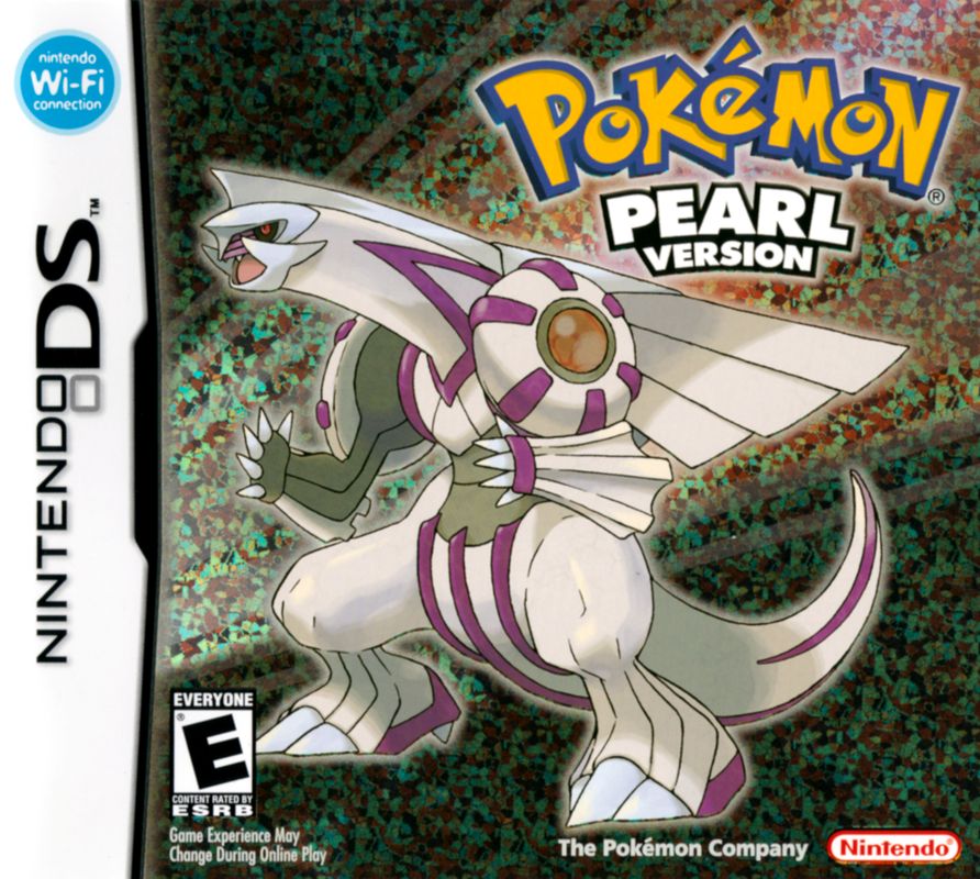 Front Cover for Pokémon Pearl Version (Nintendo DS)
