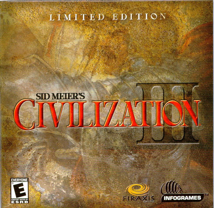 Other for Sid Meier's Civilization III (Limited Edition) (Windows): CD Sleeve - Front